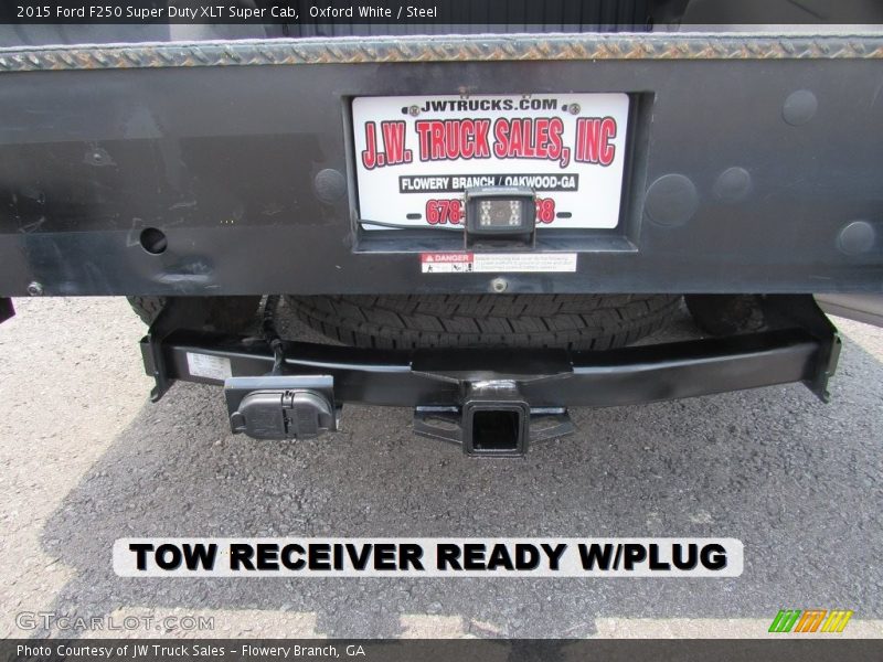 Oxford White / Steel 2015 Ford F250 Super Duty XLT Super Cab