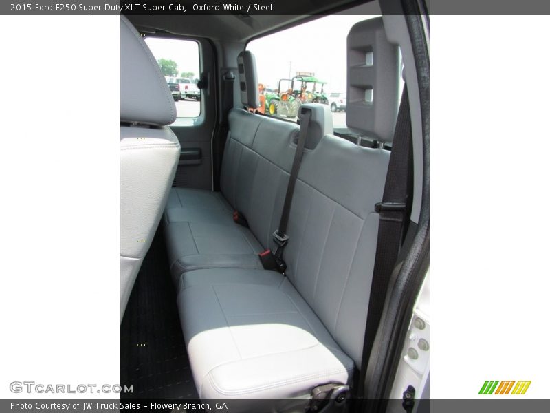 Oxford White / Steel 2015 Ford F250 Super Duty XLT Super Cab