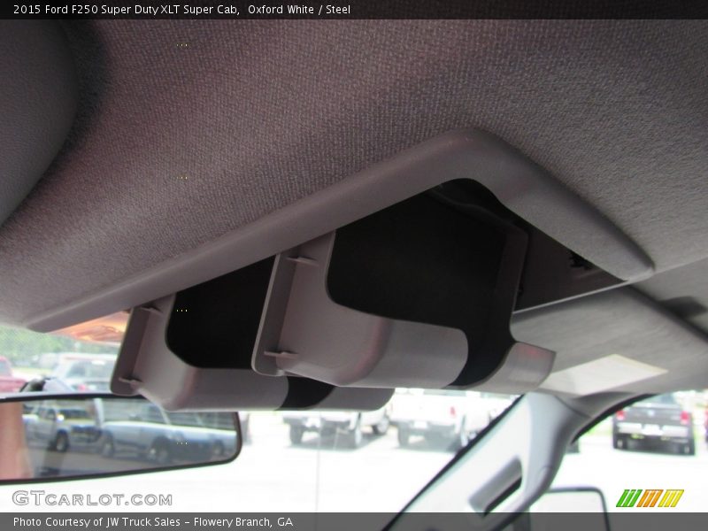 Oxford White / Steel 2015 Ford F250 Super Duty XLT Super Cab