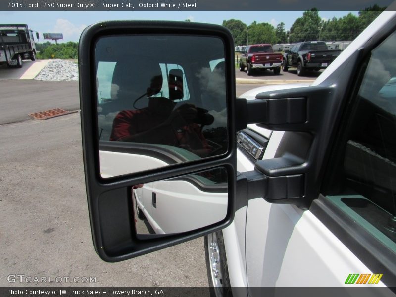 Oxford White / Steel 2015 Ford F250 Super Duty XLT Super Cab