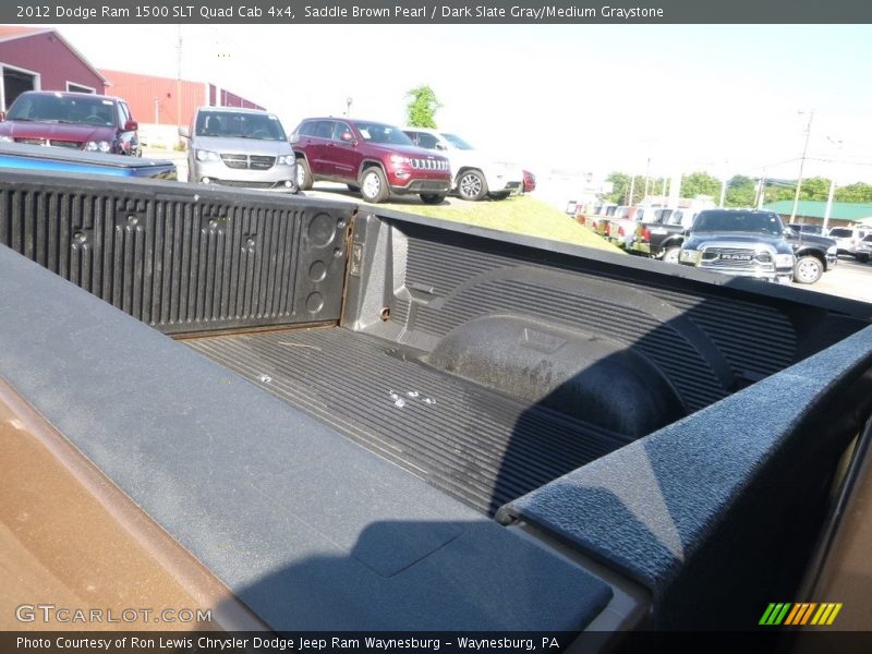 Saddle Brown Pearl / Dark Slate Gray/Medium Graystone 2012 Dodge Ram 1500 SLT Quad Cab 4x4
