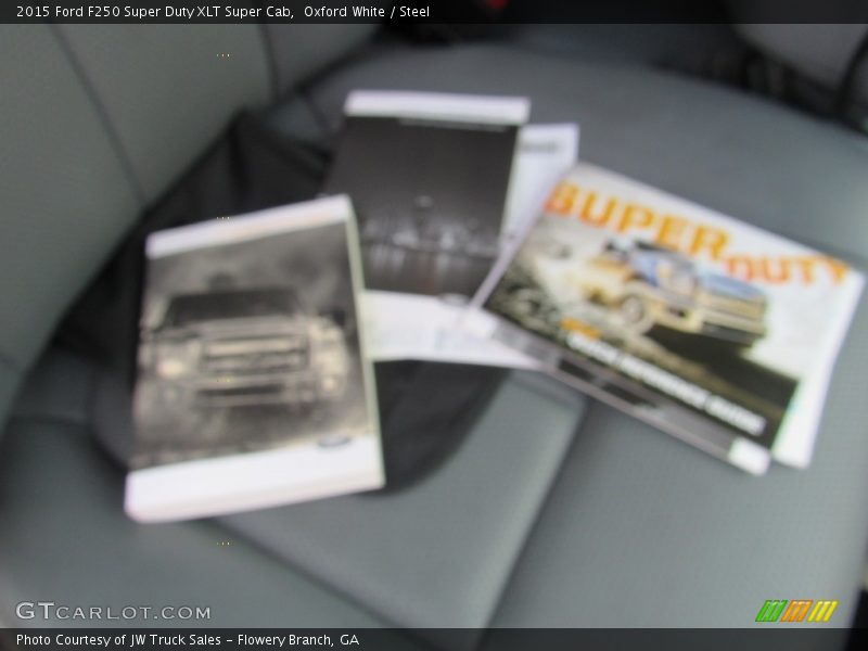 Oxford White / Steel 2015 Ford F250 Super Duty XLT Super Cab