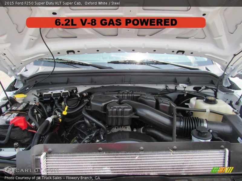 Oxford White / Steel 2015 Ford F250 Super Duty XLT Super Cab