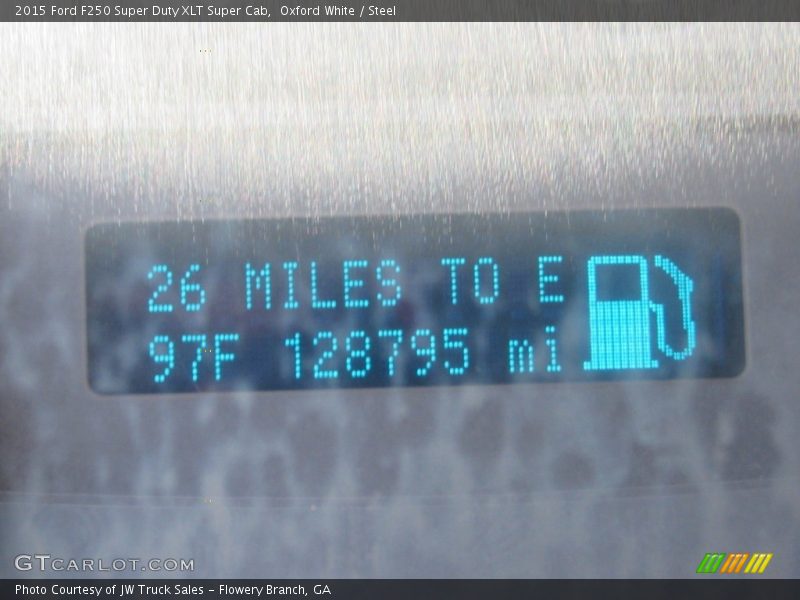 Oxford White / Steel 2015 Ford F250 Super Duty XLT Super Cab