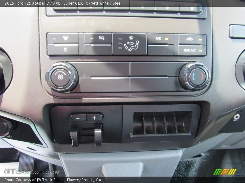 Oxford White / Steel 2015 Ford F250 Super Duty XLT Super Cab