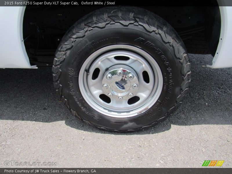 Oxford White / Steel 2015 Ford F250 Super Duty XLT Super Cab