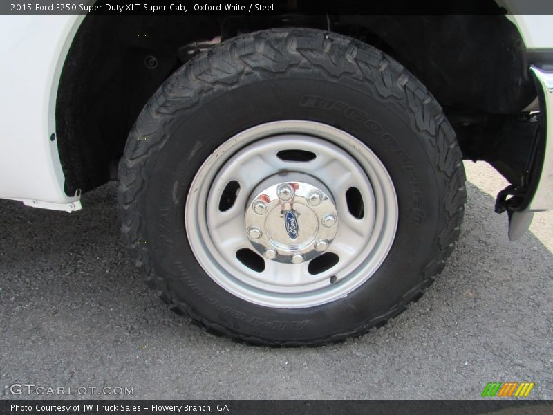 Oxford White / Steel 2015 Ford F250 Super Duty XLT Super Cab