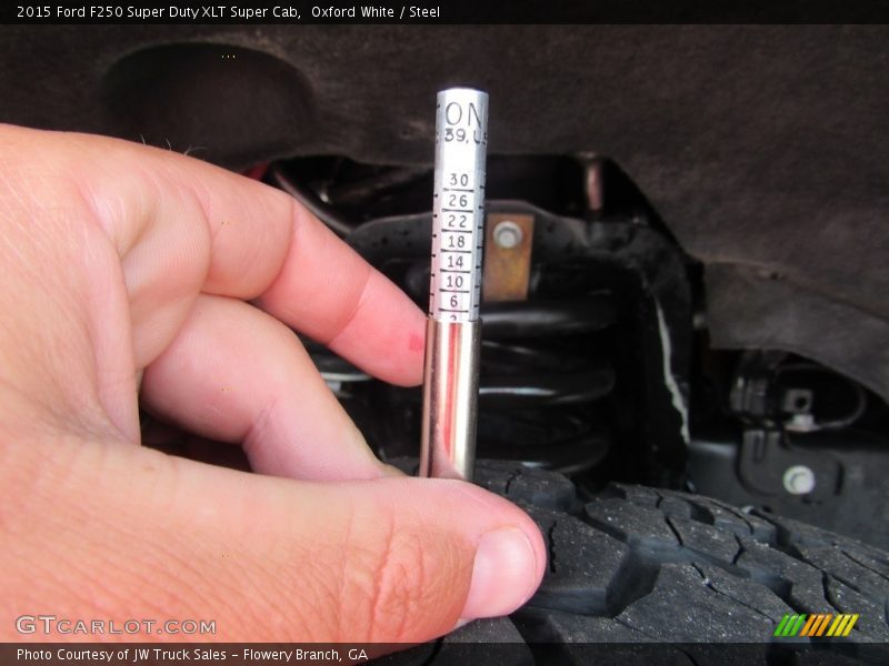Oxford White / Steel 2015 Ford F250 Super Duty XLT Super Cab