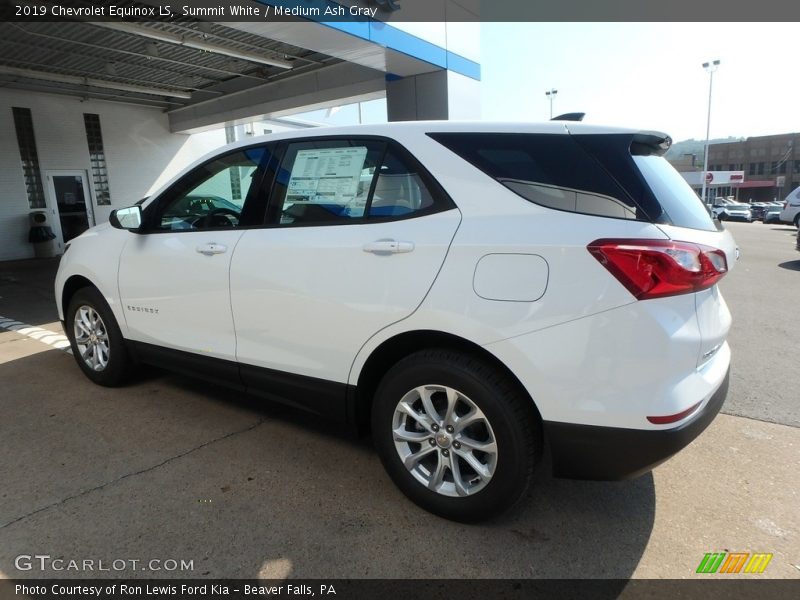 Summit White / Medium Ash Gray 2019 Chevrolet Equinox LS