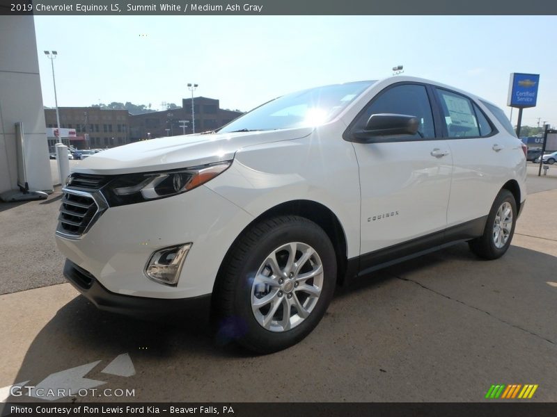 Summit White / Medium Ash Gray 2019 Chevrolet Equinox LS