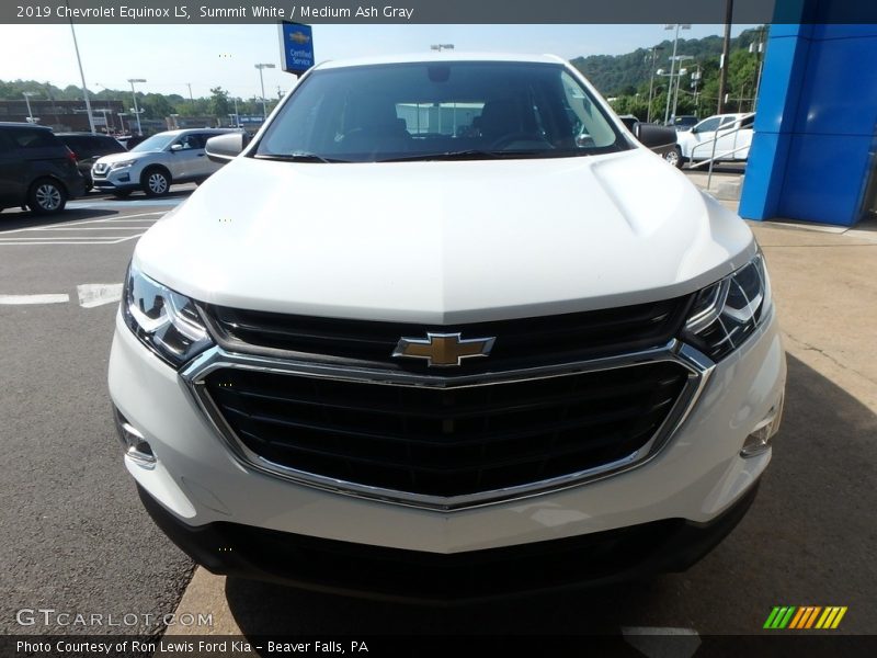 Summit White / Medium Ash Gray 2019 Chevrolet Equinox LS