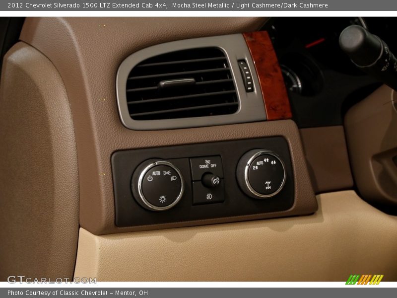 Mocha Steel Metallic / Light Cashmere/Dark Cashmere 2012 Chevrolet Silverado 1500 LTZ Extended Cab 4x4