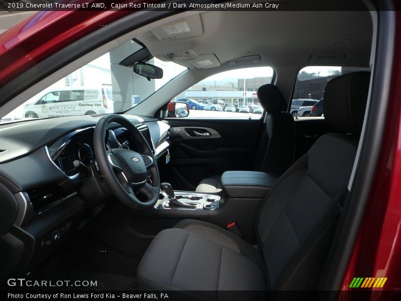 Cajun Red Tintcoat / Dark Atmosphere/Medium Ash Gray 2019 Chevrolet Traverse LT AWD