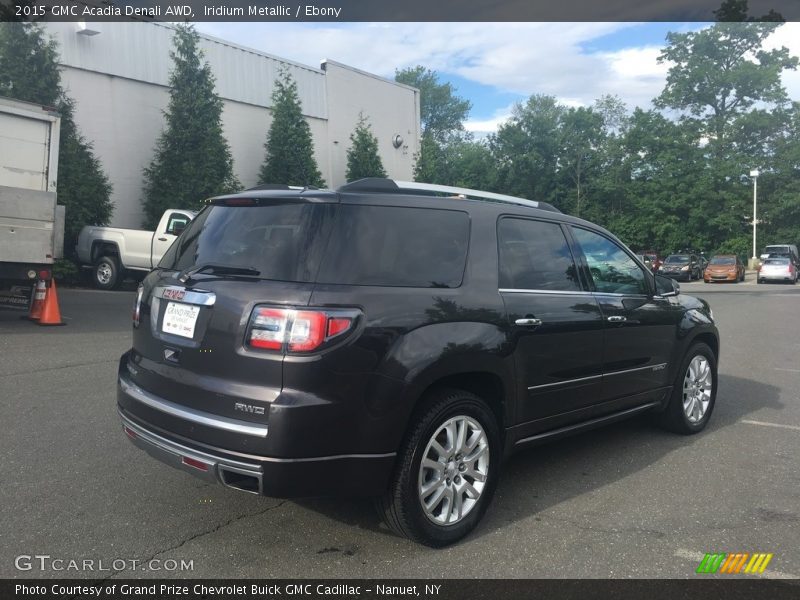 Iridium Metallic / Ebony 2015 GMC Acadia Denali AWD