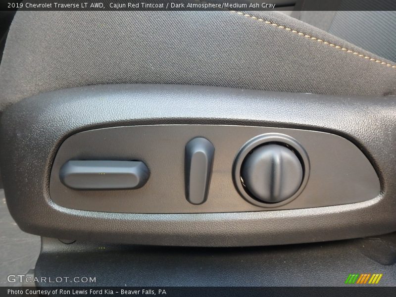 Cajun Red Tintcoat / Dark Atmosphere/Medium Ash Gray 2019 Chevrolet Traverse LT AWD