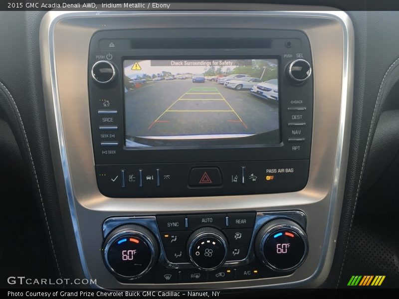 Iridium Metallic / Ebony 2015 GMC Acadia Denali AWD