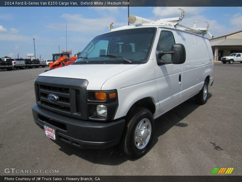 Oxford White / Medium Flint 2014 Ford E-Series Van E150 Cargo Van