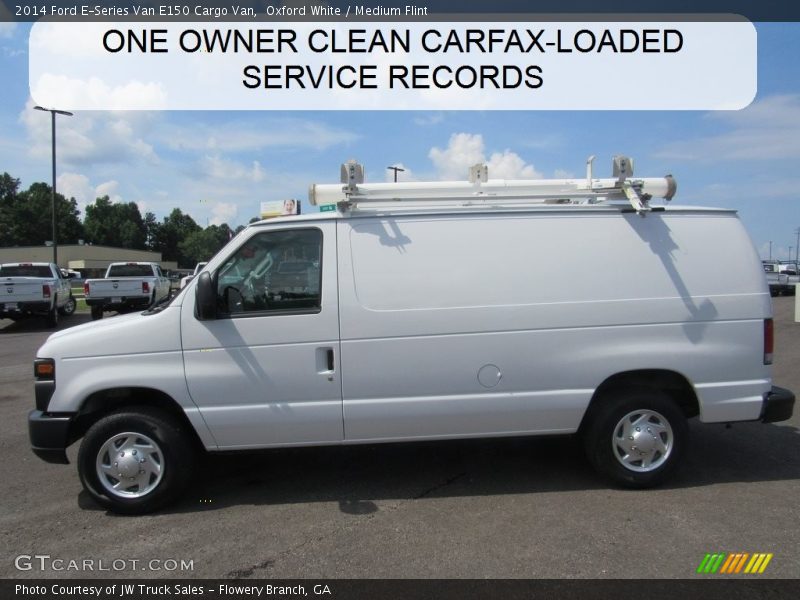 Oxford White / Medium Flint 2014 Ford E-Series Van E150 Cargo Van