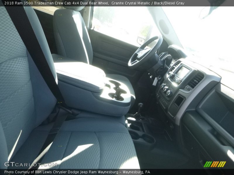 Granite Crystal Metallic / Black/Diesel Gray 2018 Ram 3500 Tradesman Crew Cab 4x4 Dual Rear Wheel