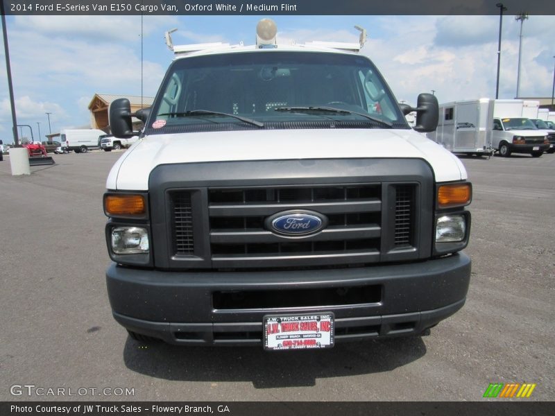 Oxford White / Medium Flint 2014 Ford E-Series Van E150 Cargo Van