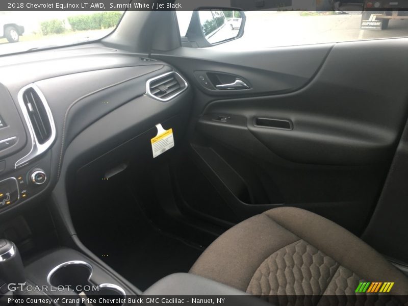 Summit White / Jet Black 2018 Chevrolet Equinox LT AWD