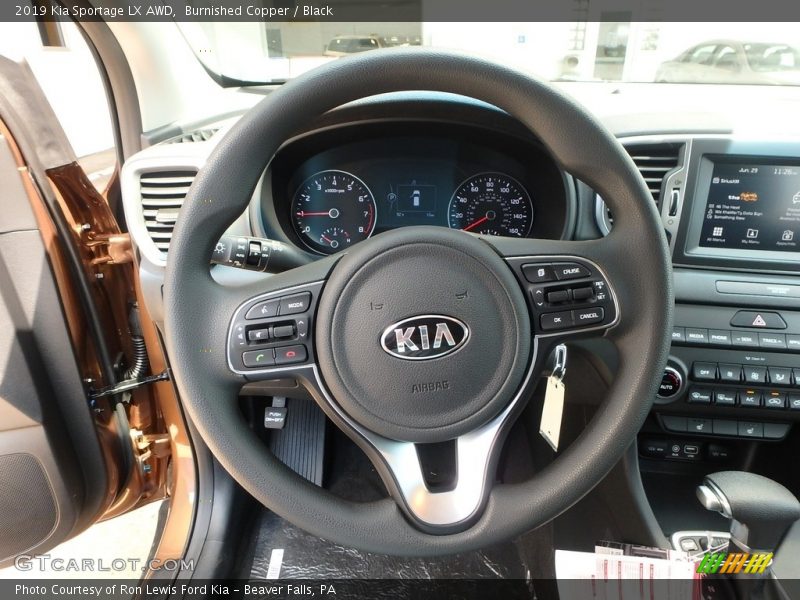  2019 Sportage LX AWD Steering Wheel
