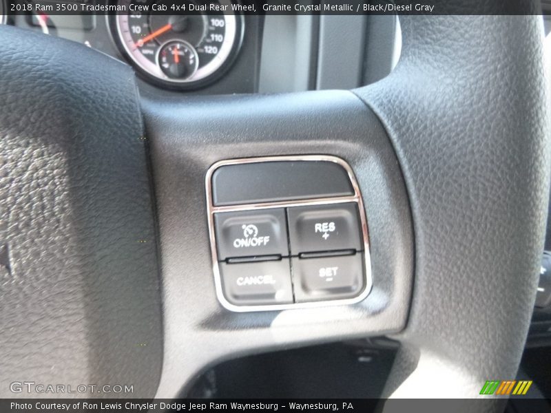 Granite Crystal Metallic / Black/Diesel Gray 2018 Ram 3500 Tradesman Crew Cab 4x4 Dual Rear Wheel