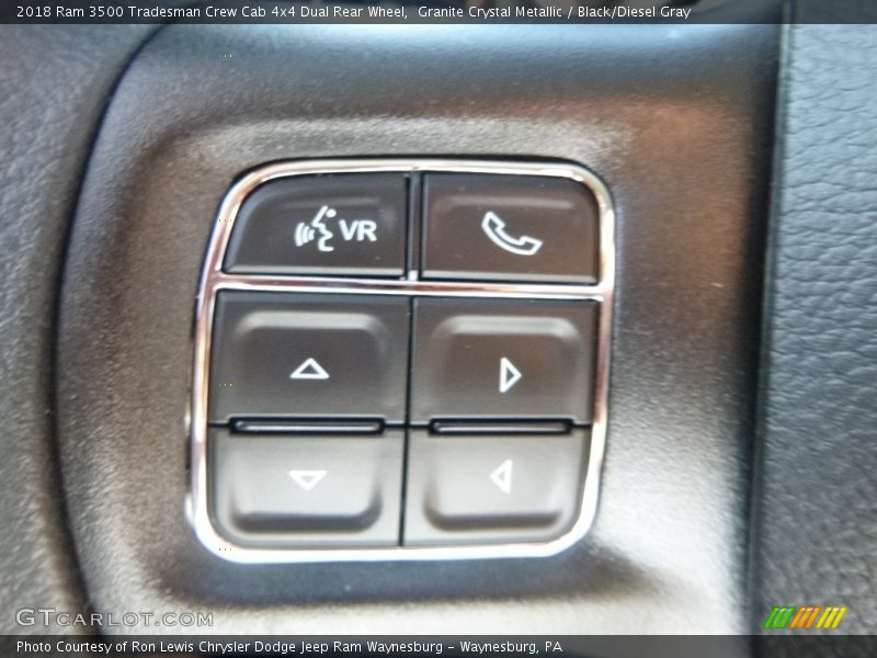 Granite Crystal Metallic / Black/Diesel Gray 2018 Ram 3500 Tradesman Crew Cab 4x4 Dual Rear Wheel