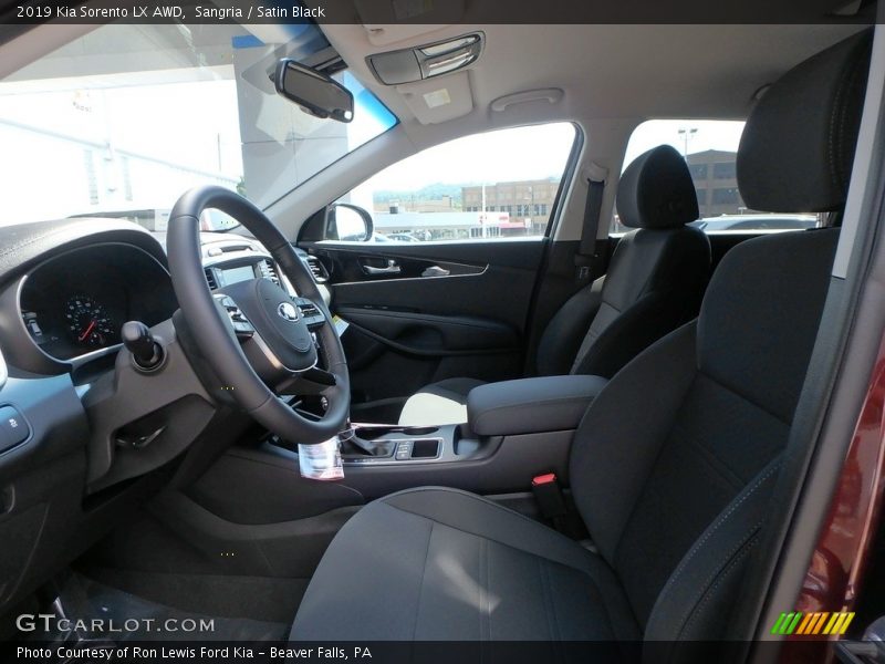 Sangria / Satin Black 2019 Kia Sorento LX AWD