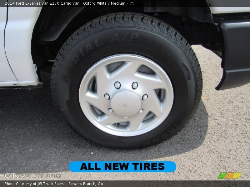 Oxford White / Medium Flint 2014 Ford E-Series Van E150 Cargo Van
