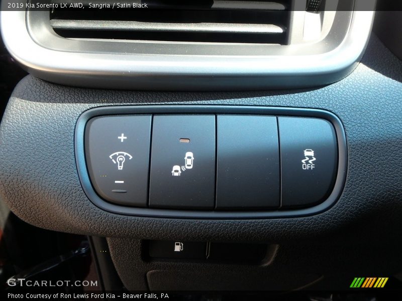 Sangria / Satin Black 2019 Kia Sorento LX AWD