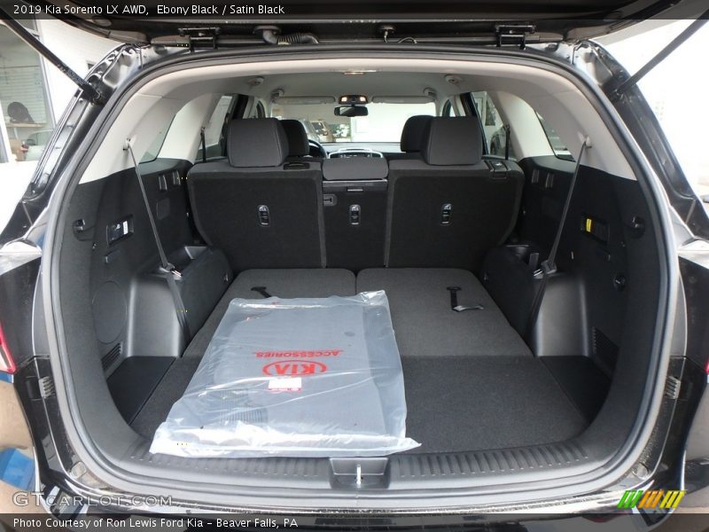 Ebony Black / Satin Black 2019 Kia Sorento LX AWD