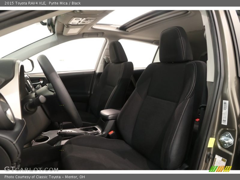Pyrite Mica / Black 2015 Toyota RAV4 XLE