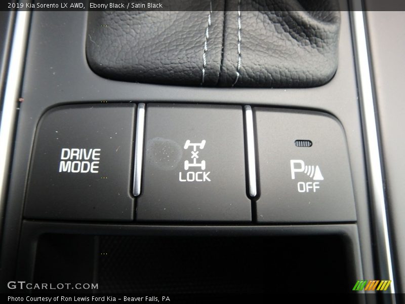 Ebony Black / Satin Black 2019 Kia Sorento LX AWD