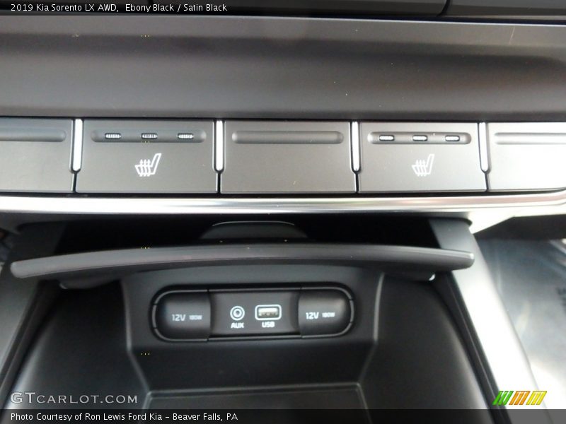 Ebony Black / Satin Black 2019 Kia Sorento LX AWD