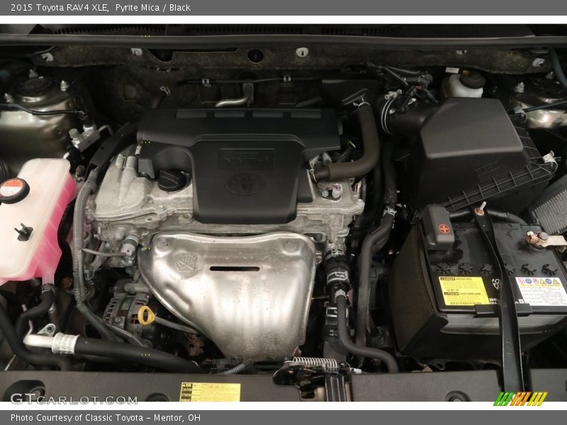 Pyrite Mica / Black 2015 Toyota RAV4 XLE