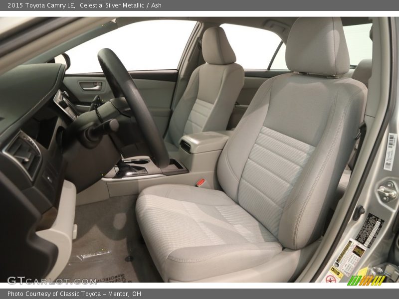Celestial Silver Metallic / Ash 2015 Toyota Camry LE