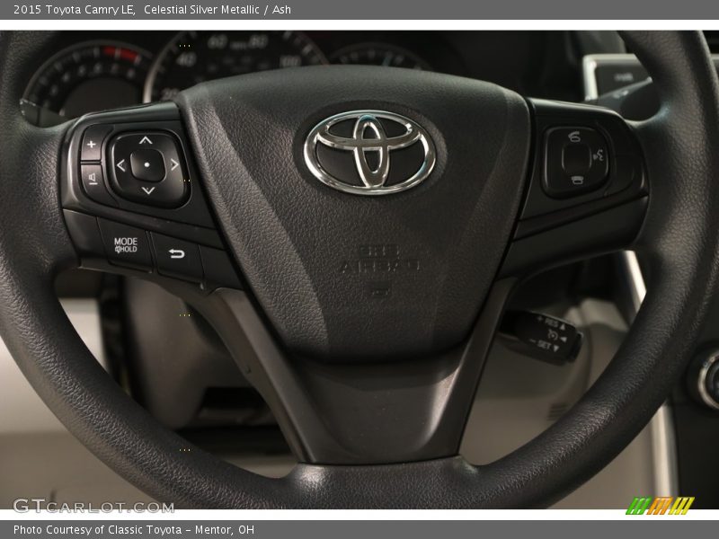 Celestial Silver Metallic / Ash 2015 Toyota Camry LE