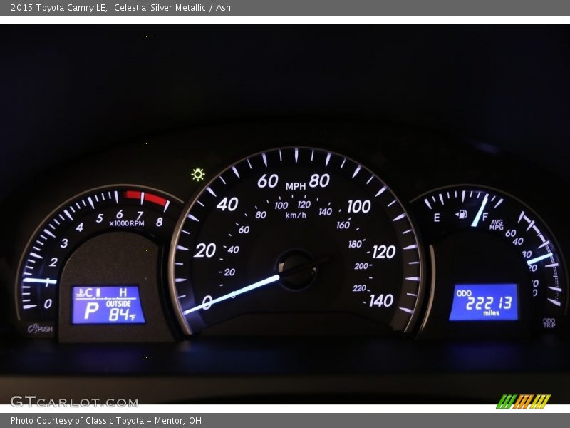 Celestial Silver Metallic / Ash 2015 Toyota Camry LE