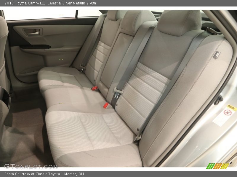 Celestial Silver Metallic / Ash 2015 Toyota Camry LE