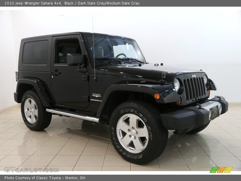 Black / Dark Slate Gray/Medium Slate Gray 2010 Jeep Wrangler Sahara 4x4