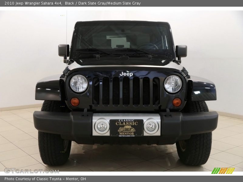 Black / Dark Slate Gray/Medium Slate Gray 2010 Jeep Wrangler Sahara 4x4