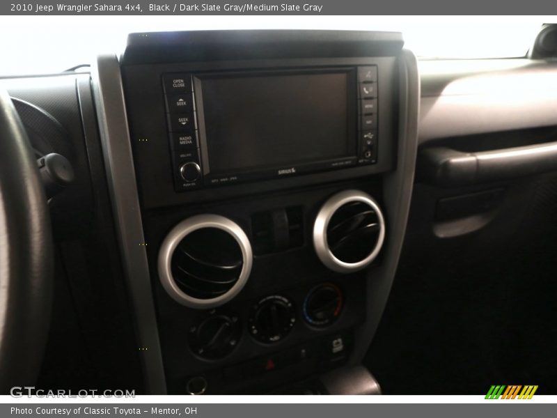 Black / Dark Slate Gray/Medium Slate Gray 2010 Jeep Wrangler Sahara 4x4