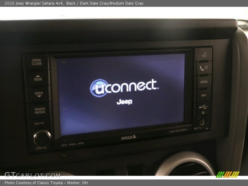 Black / Dark Slate Gray/Medium Slate Gray 2010 Jeep Wrangler Sahara 4x4