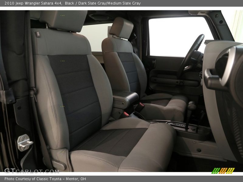 Black / Dark Slate Gray/Medium Slate Gray 2010 Jeep Wrangler Sahara 4x4