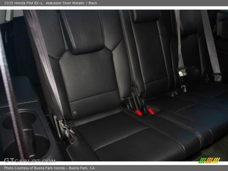 Alabaster Silver Metallic / Black 2015 Honda Pilot EX-L