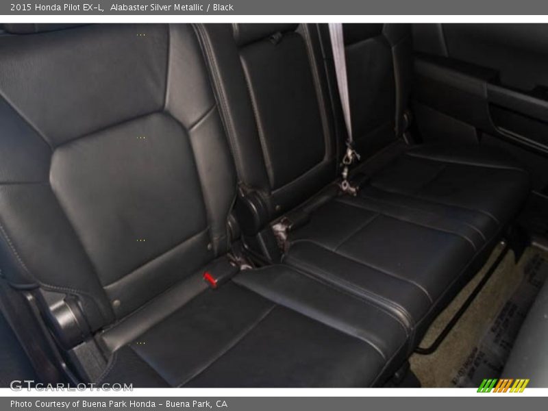 Alabaster Silver Metallic / Black 2015 Honda Pilot EX-L