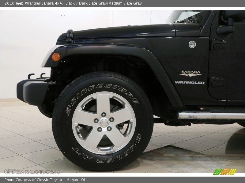 Black / Dark Slate Gray/Medium Slate Gray 2010 Jeep Wrangler Sahara 4x4