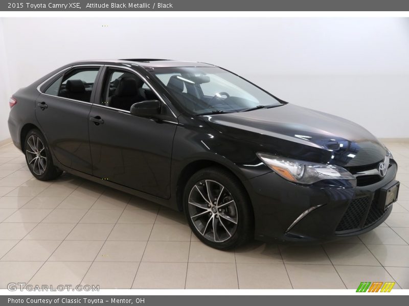 Attitude Black Metallic / Black 2015 Toyota Camry XSE