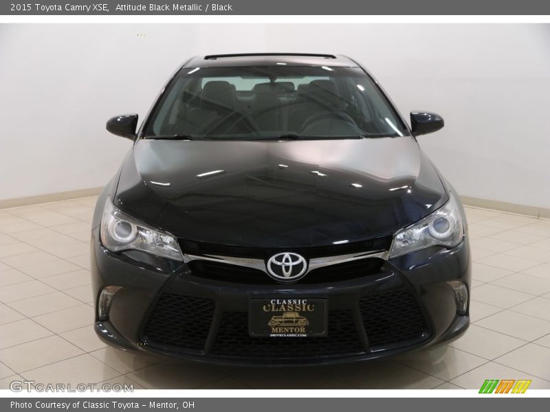 Attitude Black Metallic / Black 2015 Toyota Camry XSE